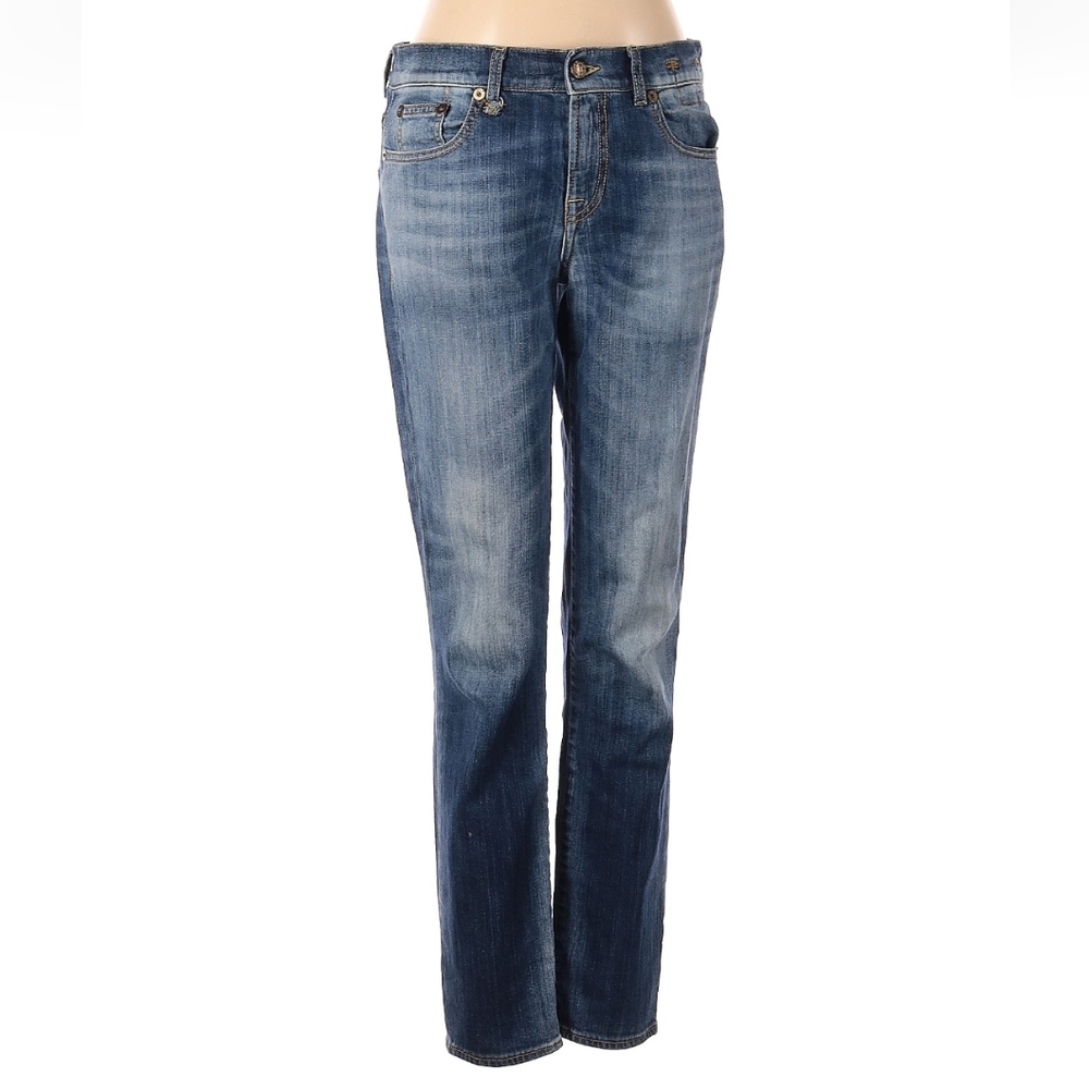 R13 Relaxed Skinny Jeans Tapered Skinny Hemline size 27 Made In Italy